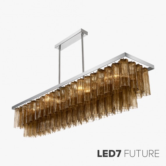 Bella Figura Lighting - Pentagon Rectangular Chandelier